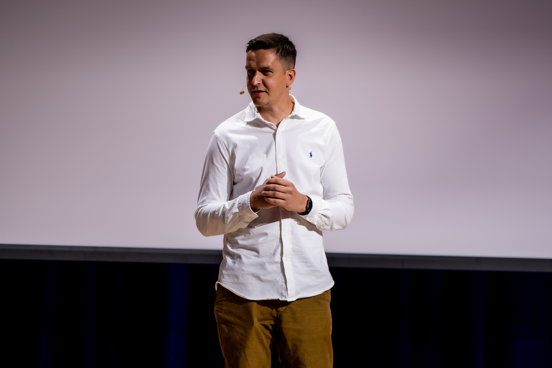 Portrait of keynote speaker Indrek Reimand.